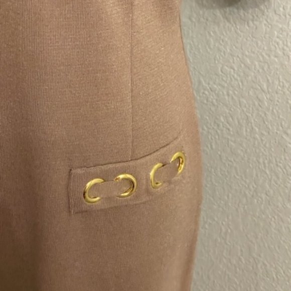 Ming Wang short sleeve grommet lacing dress - Soft Knit - S - NWT - Picture 7 of 8